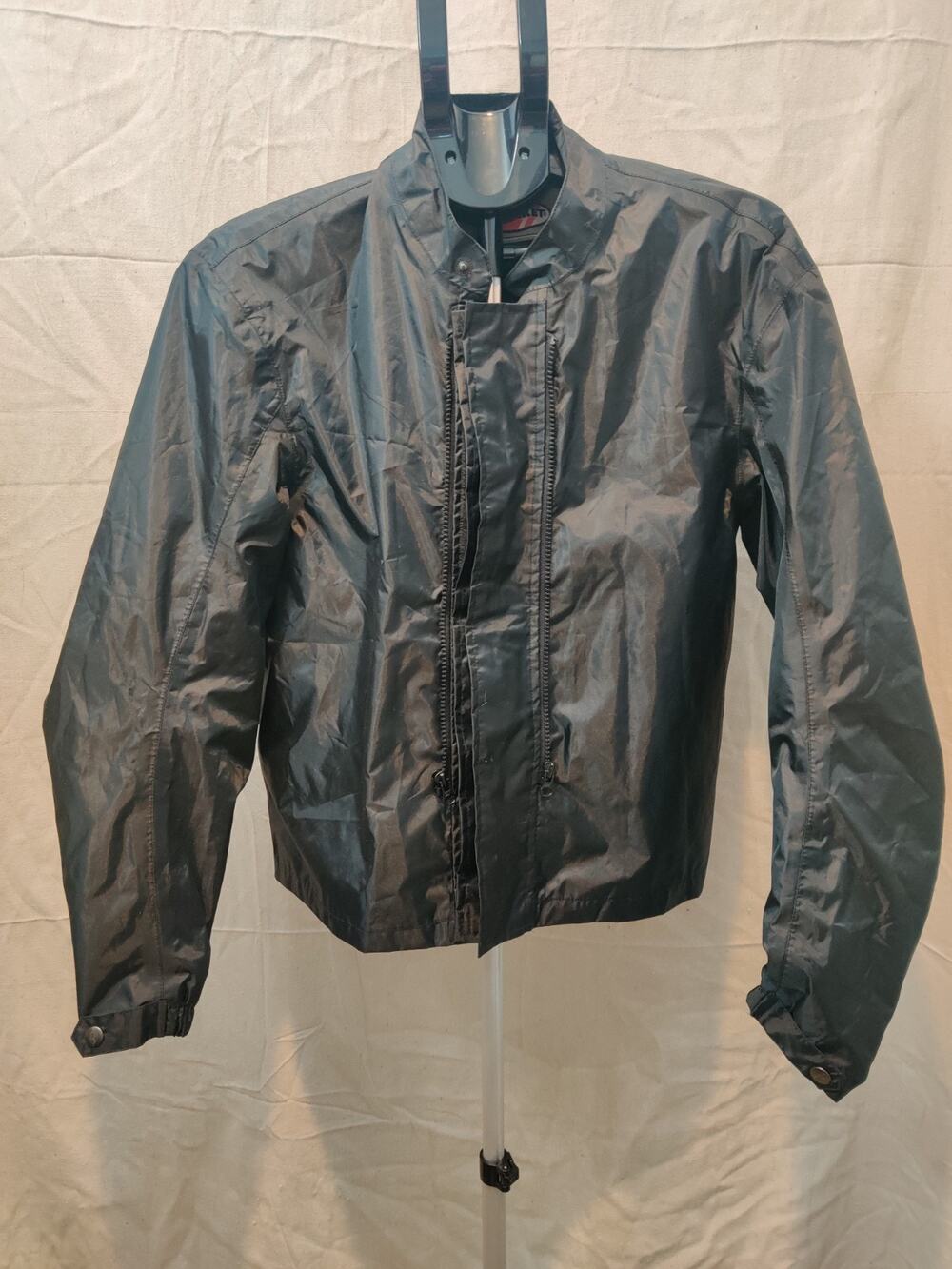 Vintage Joe Rocket Jacket Women's Size Large Motorcycle Black Windbreaker